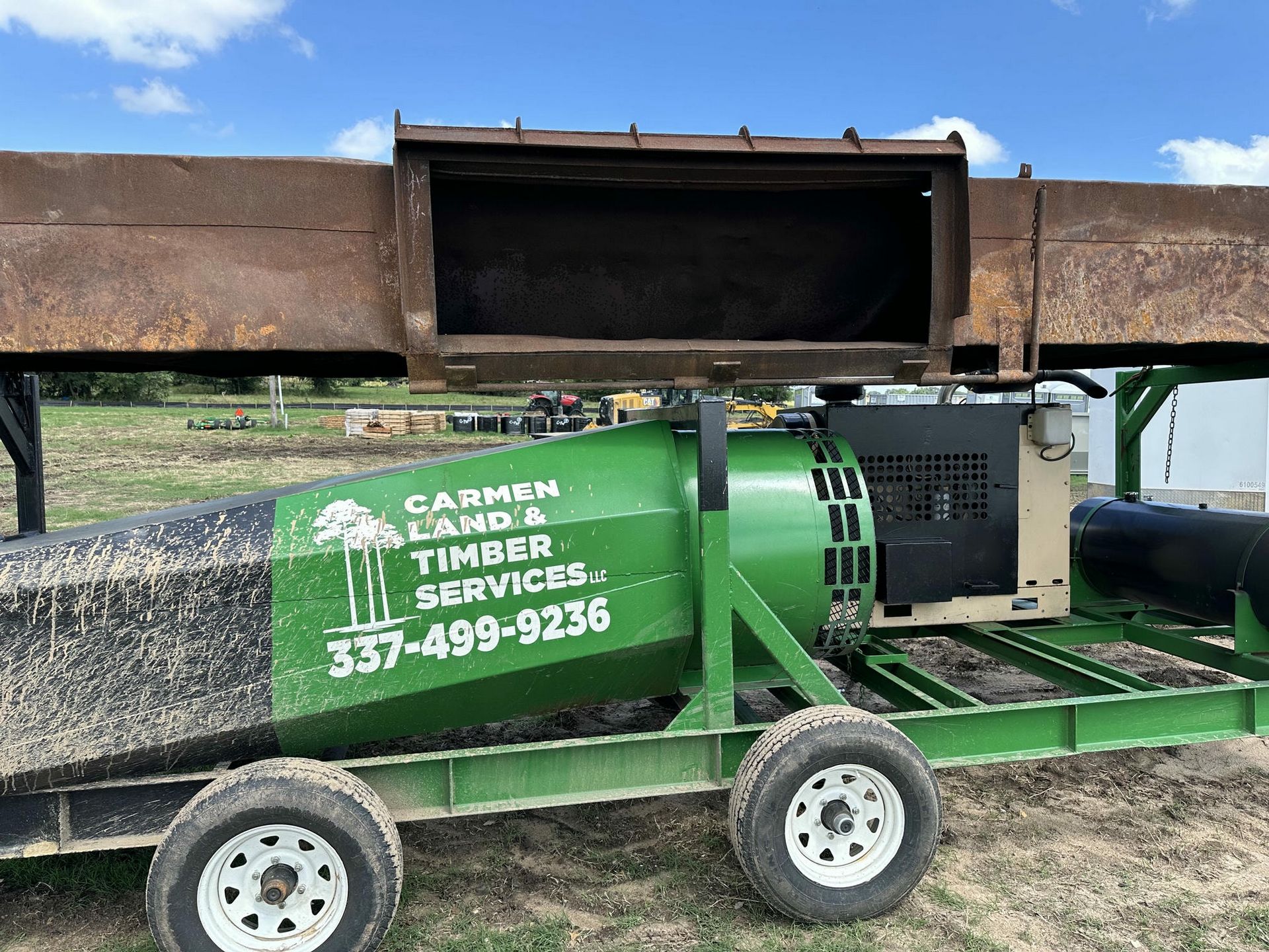 Trench Burners air curtain rental